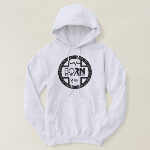Geboren, ein knackiger, hellfarbener Hoodie zu sei