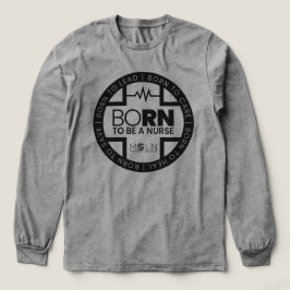 Geboren, ein kurzes T-Shirt mit langen Schlangen z Tri-Blend Shirt