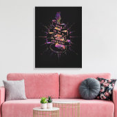 Geboren, ein Rock Star zu sein Leinwanddruck (Insitu (Wohnzimmer))