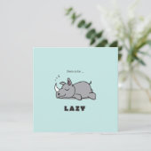 Geboren, faul zu sein (Stehend Vorderseite)