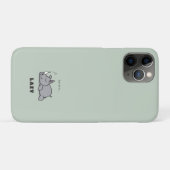 Geboren, faul zu sein Case-Mate iPhone hülle (Rückseite (Horizontal))