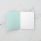 Geboren, faul zu sein einladung (Innenseite)