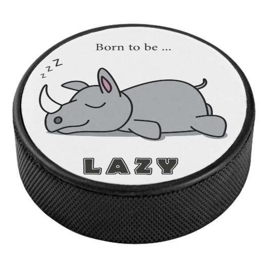 Geboren, faul zu sein eishockey puck (3/4)