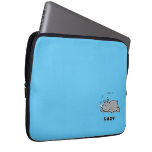 Geboren, faul zu sein laptopschutzhülle