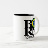 GEBOREN Florianópolis 11oz Zweifarbige Tasse (VorderseiteRechts)