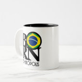 GEBOREN Florianópolis 11oz Zweifarbige Tasse (Vorderseite Links)