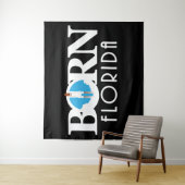 GEBOREN Florida Shuttle Wandteppich (Beispiel)