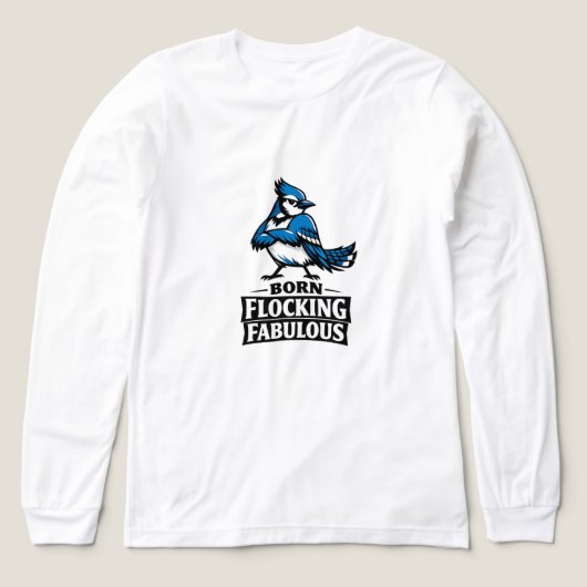 GEBOREN FLOTT FABELHAFT Tri-Blend SHIRT (Design Vorderseite)