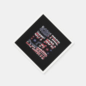 Geboren frei, aber jetzt bin ich teuer Classic Serviette (Ecke)