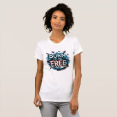 Geboren frei T-Shirt (Vorne ganz)