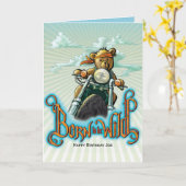 Geboren, frei zu sein karte (Gelbe Blume)