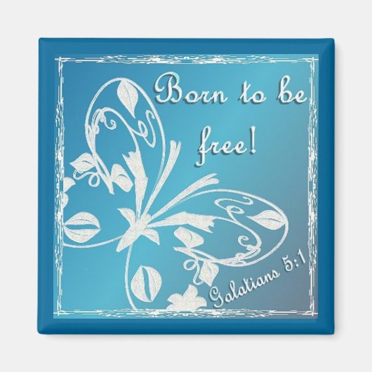 Geboren, frei zu sein magnet (Vorne)