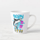 GEBOREN, FREI ZU SEIN MILCHTASSE (Rechts)