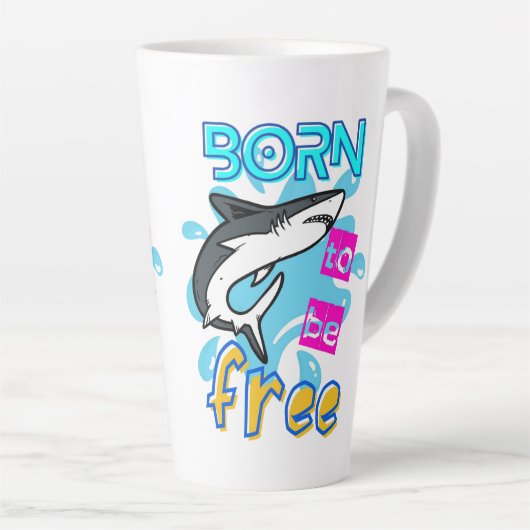 GEBOREN, FREI ZU SEIN MILCHTASSE (Rechte Ecke)