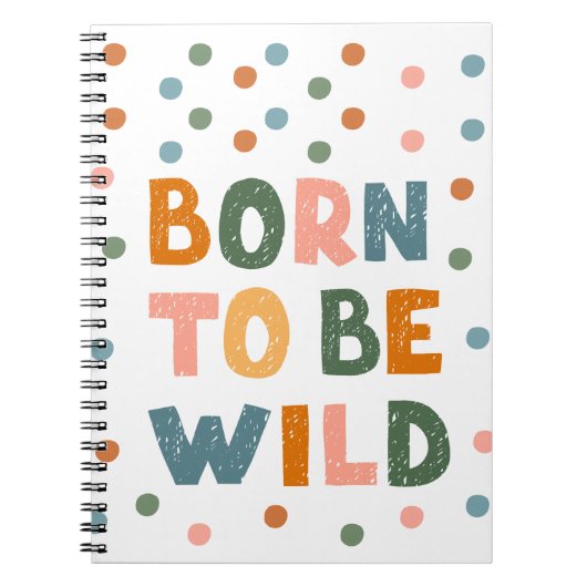 Geboren frei zu sein notizblock (Vorderseite)