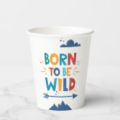 Geboren frei zu sein pappbecher (Rückseite)