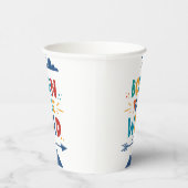 Geboren frei zu sein pappbecher (Rechts)