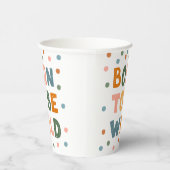 Geboren frei zu sein pappbecher (Rechts)