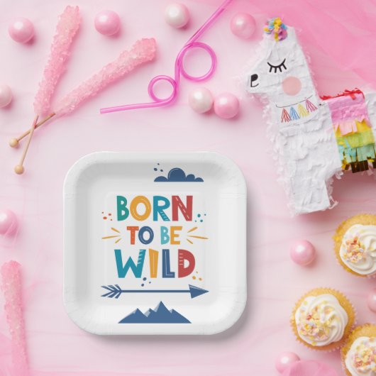 Geboren frei zu sein pappteller (Party)