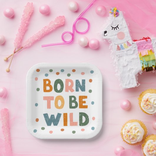 Geboren frei zu sein pappteller (Party)