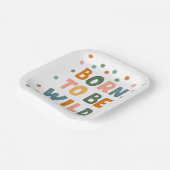 Geboren frei zu sein pappteller (Gewinkelt)