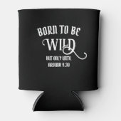 Geboren, frei zu sein | Personalisiertes Bier Dose Dosenkühler (Vorderseite)