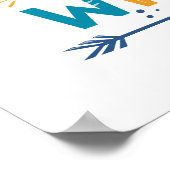 Geboren frei zu sein poster (Ecke)