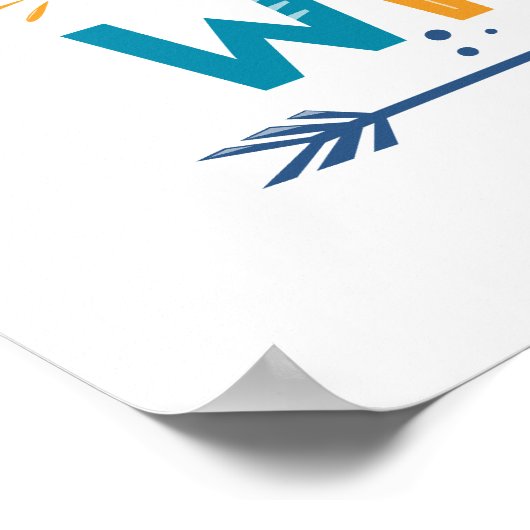 Geboren frei zu sein poster (Ecke)