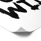 Geboren frei zu sein poster (Ecke)