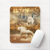 Geboren, frei zu sein, Schönheit der Tierwelt: Wei Mousepad (Mit Mouse)
