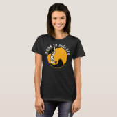 Geboren für Boulder Rock Climber Boulderer Boulder T-Shirt (Vorne ganz)