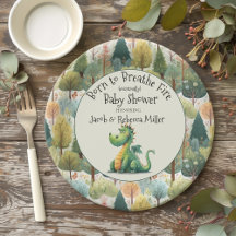 Geboren für das Breathe Fire Baby Dusche