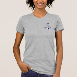Geboren für das Fischen von Logos T-Shirt