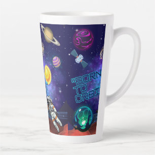 GEBOREN FÜR DEN ORBIT  MILCHTASSE