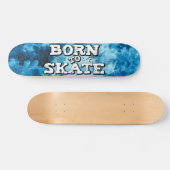Geboren für den Skate Skateboard (Horz)