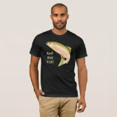 Geboren für Fische T-Shirt (Vorne ganz)