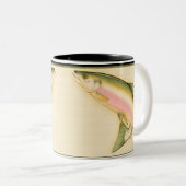 Geboren für Fische Zweifarbige Tasse (VorderseiteRechts)