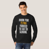 Geboren für Flug T-Shirt (Vorne ganz)