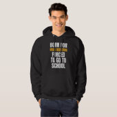 Geboren für Modellbau Hoodie (Vorne ganz)