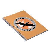 Geboren für Notebook Notizblock (Rechte Seite)