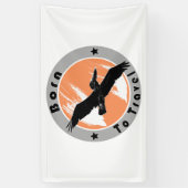 Geboren für Reisebanner Banner (Vertikal)