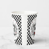 Geboren für Rock & Roll Gitarrenrocker Musician Pa Pappbecher (Links)