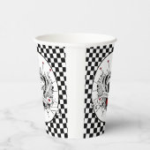 Geboren für Rock & Roll Gitarrenrocker Musician Pa Pappbecher (Rechts)