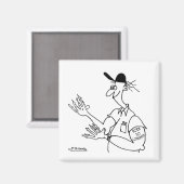 Geboren für Schlossermeister Magnet (Vorderseite/Rückseite)