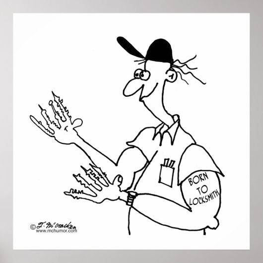 Geboren für Schlossermeister Poster (Vorne)