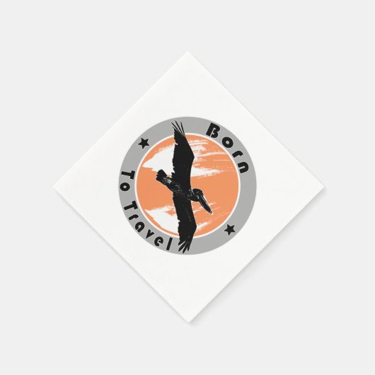 Geboren für Servietten (Ecke)