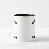 Geboren für Strick, die zur Arbeit gezwungen sind Tasse (Zentrum)