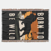 Geboren für Wildtier Decke (Vorderseite)