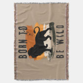 Geboren für Wildtier Decke (Vorderseite Vertikal)