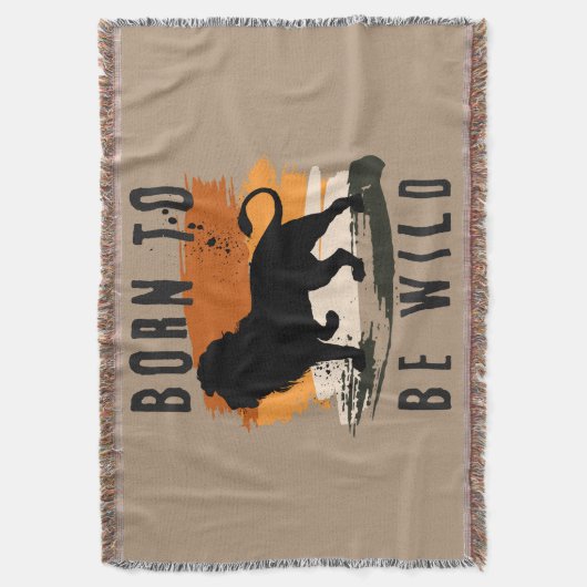 Geboren für Wildtier Decke (Vorderseite Vertikal)